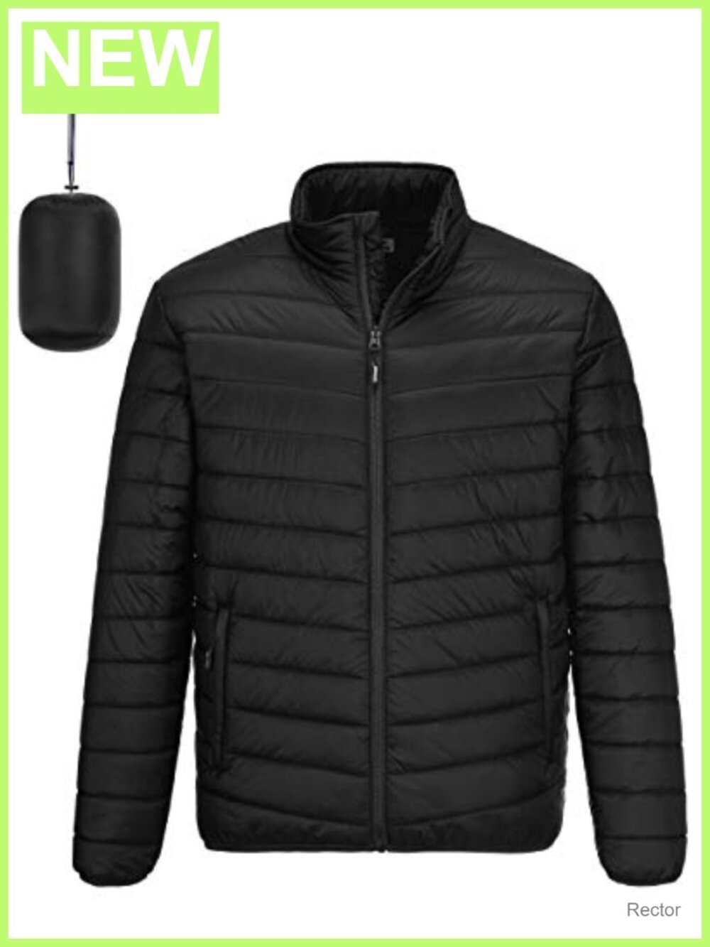 Men's Packable Puffer Jacket Lightweight Winter Puffy Coat Quilted